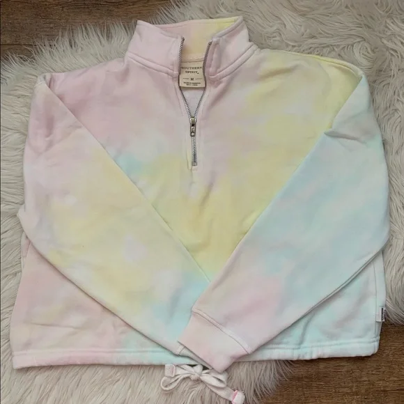 Donating Cropped Tie Dye Shirt - Picture 3 of 11